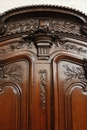 Normandy  style French armoire in Oak, France 18 th century