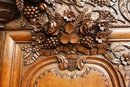 French Normandy style Armoire in Oak, France 19th century