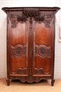 Normandy style Armoire in Oak, France 18th century