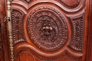 Normandy style Armoire in Oak, France 18th century