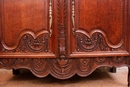 Normandy style Armoire in Oak, France 18th century