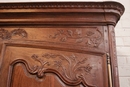 Louis XV style Armoire in Oak, France 18th century