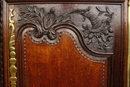 Normandy Viroise style Armoire in Oak, France 18 th century