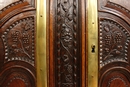 Normandy Viroise style Armoire in Oak, France 18 th century