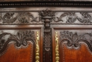 Normandy Viroise style Armoire in Oak, France 18 th century