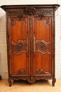 Normandy style Armoire in Oak, France 19th century