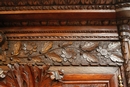 Normandy style Armoire in Oak, France 19th century