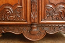 Normandy style Armoire in Oak, France 19th century