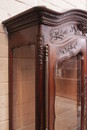 Louis XV style Display cabinet in Walnut, France 1900