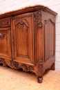 Provencal style Sideboard in Walnut, France 1920