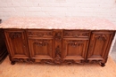 Provencal style Sideboard in Walnut, France 1920