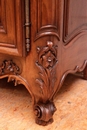 Provencal style Sideboard in Walnut, France 1920