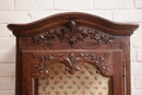 Provencial style Display cabinet in Oak, France 1920