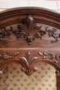 Provencial style Display cabinet in Oak, France 1920