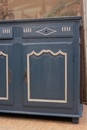 style Cabinet in paint oak, France 19th century