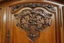 Louis XV style Cabinet in Walnut, France 1900