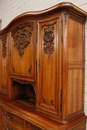Louis XV style Cabinet in Walnut, France 1900