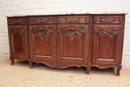 Louis XV style Sideboard in Walnut, France 1920