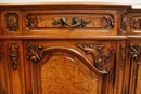 Louis XV style Cabinet in Walnut, France 1920