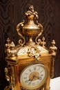 style Clock in bronze, France 19th century