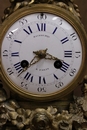 style Clock in gilt bronze, France 19th century