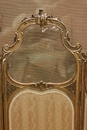 Louis XV style Folding screen in gilt wood, France 19th century
