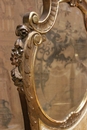 Louis XV style Folding screen in gilt wood, France 19th century