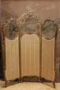 Louis XV style Folding screen in gilt wood, France 19th century