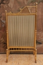 style Fire screen in gilt wood, France 1900