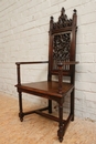 Gothic style in Oak, France 19th century
