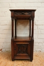 Gothic bedroom in Walnut, France 19th century