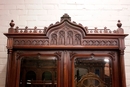 Gothic style Bedroom in Walnut, France 19th century