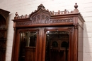 Gothic style Bedroom in Walnut, France 19th century