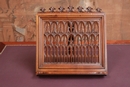 Gothic style Book stand in Walnut, France 19th century