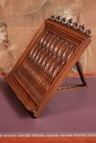 Gothic style Book stand in Walnut, France 19th century