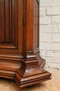 Gothic style Bookcase in Oak, France 19th century