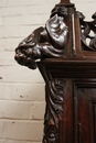 Gothic style Bookcase in Walnut, France 19th century