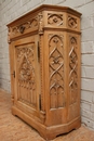 Gothic style Cabinet in Walnut, France 19th century