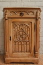 Gothic style Cabinet in Walnut, France 19th century