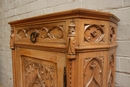 Gothic style Cabinet in Walnut, France 19th century