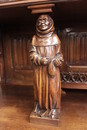 Gothic style Cabinet in Walnut, France 19th century