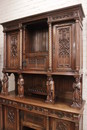 Gothic style Cabinet in Walnut, France 19th century