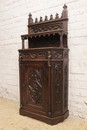 Gothic style Cabinet in Oak, France 19th century