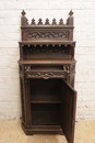 Gothic style Cabinet in Oak, France 19th century