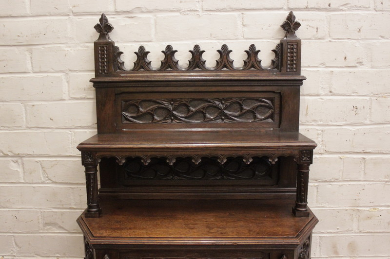 Gothic Cabinet in oak