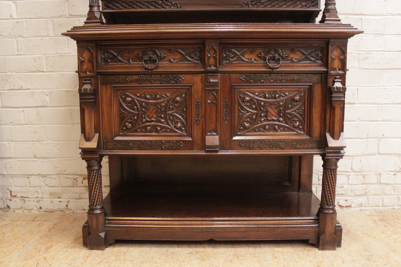 Gothic Cabinet in walnut