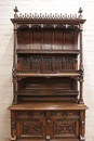 Gothic style Cabinet in Walnut, France 19th century