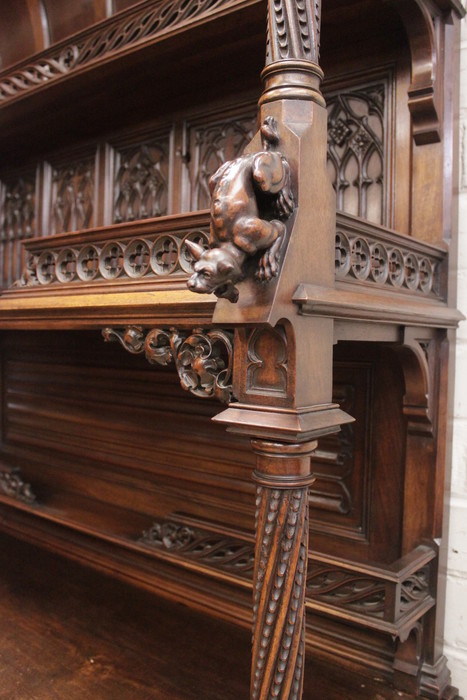 Gothic Cabinet in walnut