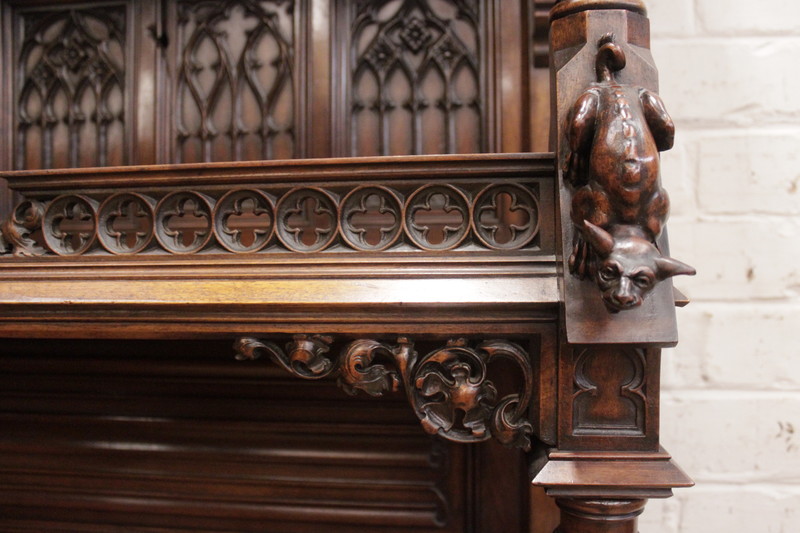 Gothic Cabinet in walnut