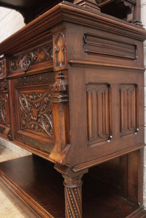 Gothic Cabinet in walnut